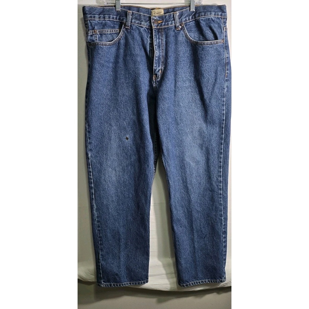 CE Schmidt Jeans Mens‎ 42X34 Blue Heavy Denim Workwear Casual